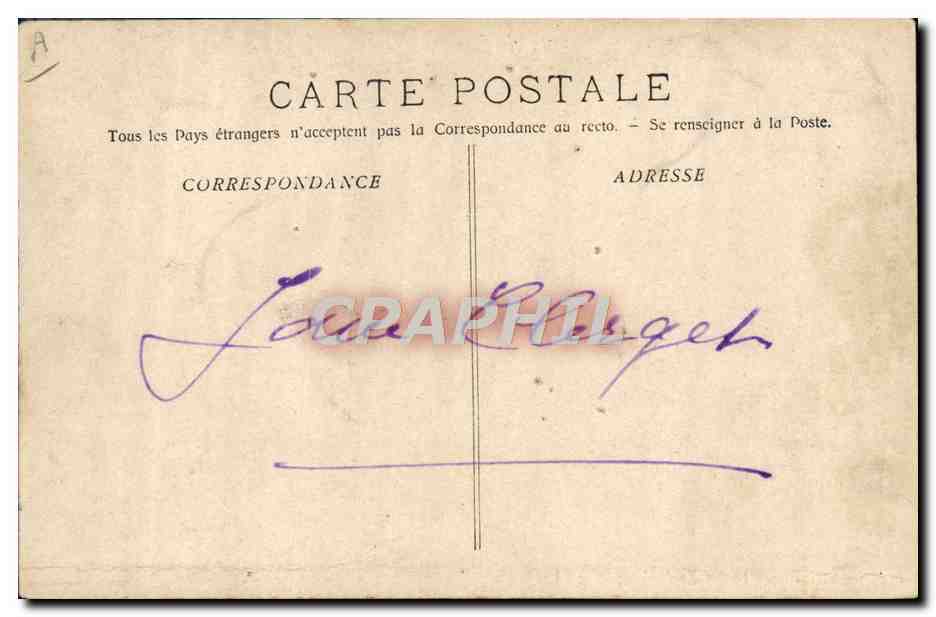 Marseille - Jardin Zoologique - Le Lion — Verso