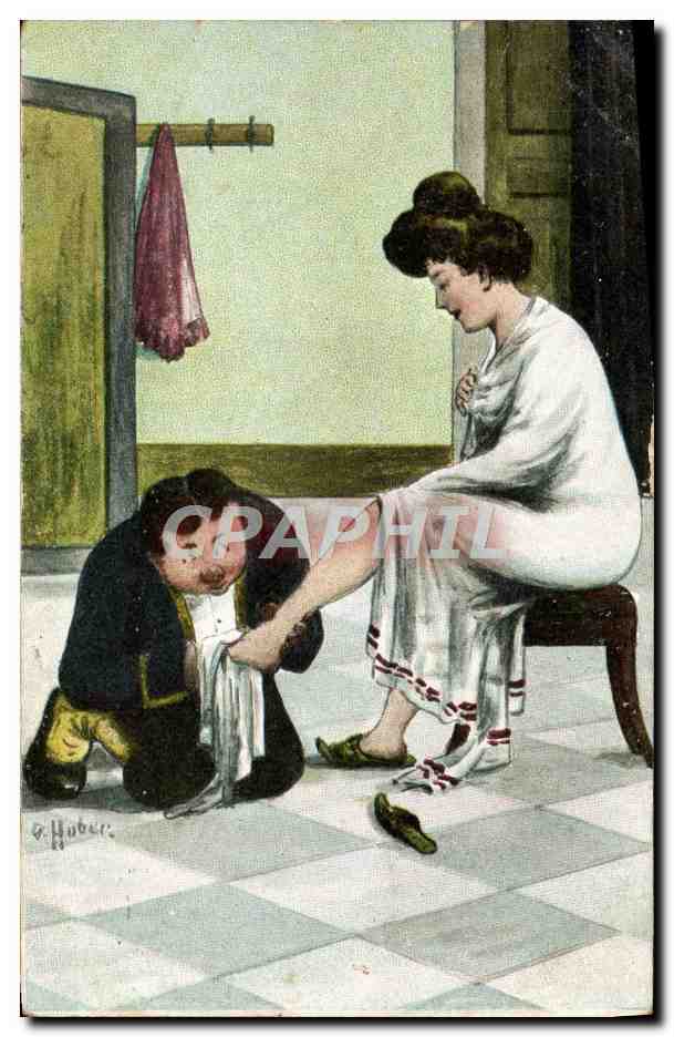 CPA Fantaisie Illustrateur Femme