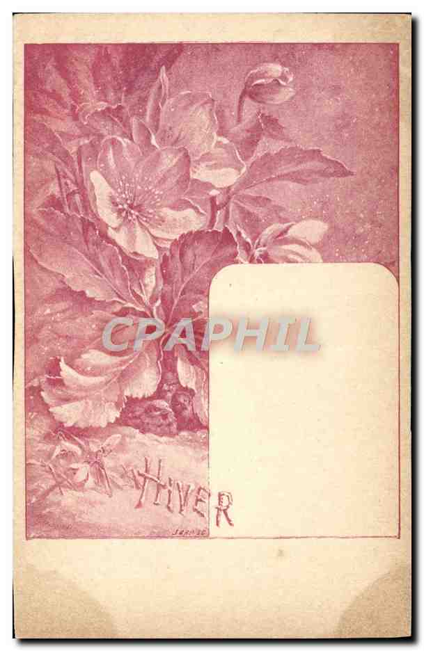 CPA Fantaisie Illustrateur Hiver 