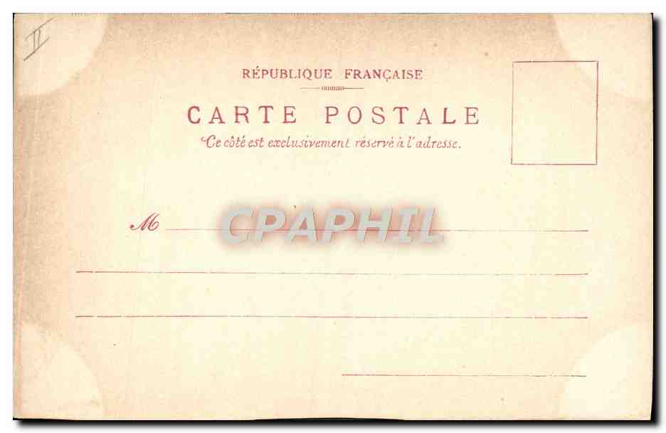 CPA Fantaisie Illustrateur Hiver  — Rückseite