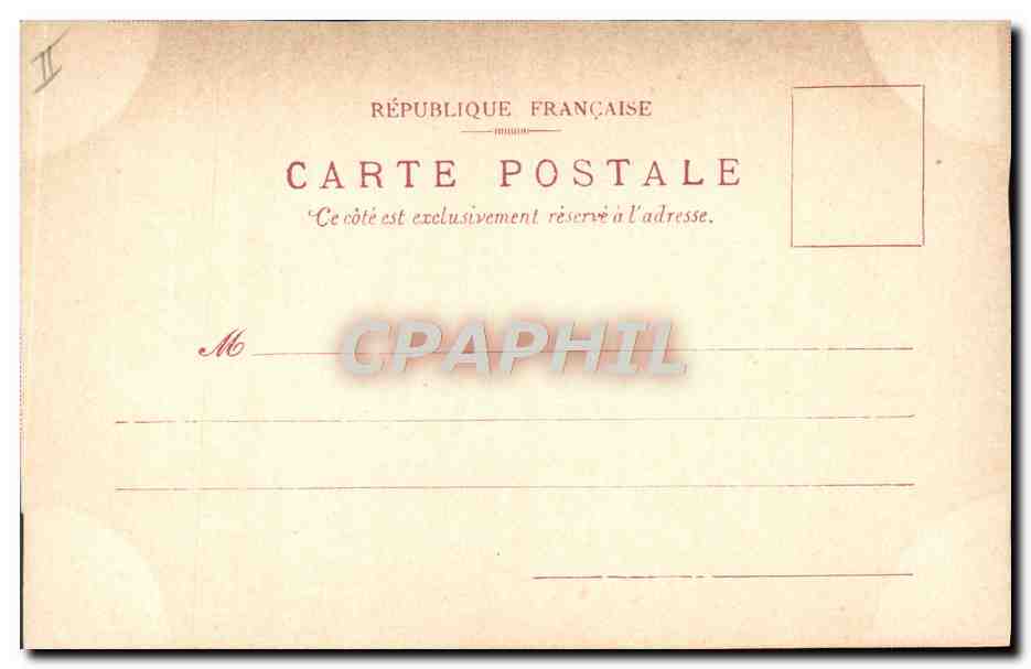 CPA Fantaisie Illustrateur  — Rückseite