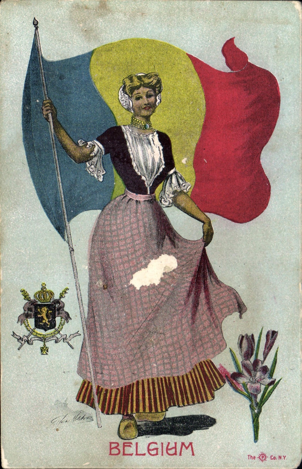 CPA Fantaisie Illustrateur Belgium Belgique