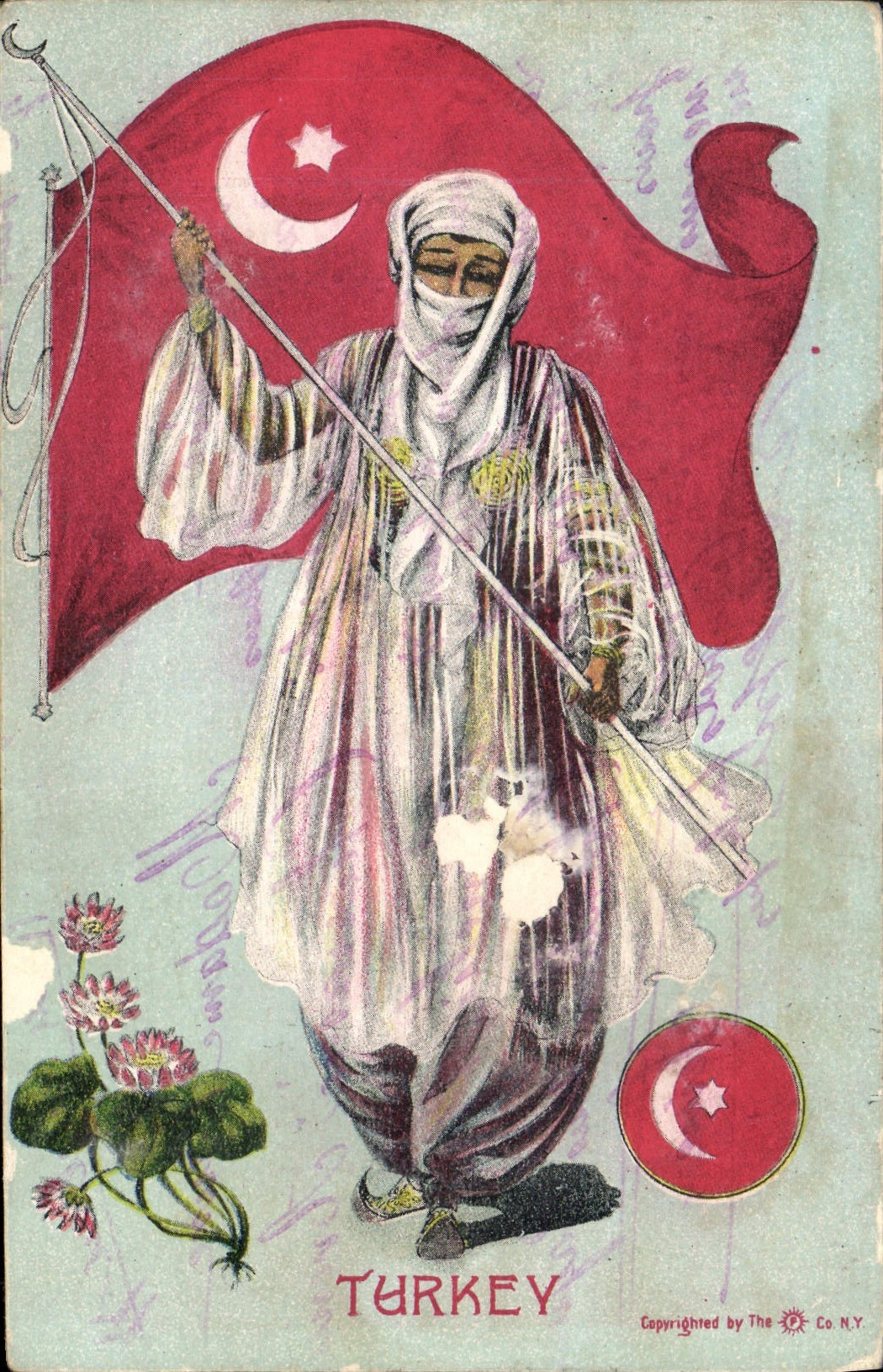 CPA Fantaisie Illustrateur Turkey Turquie 