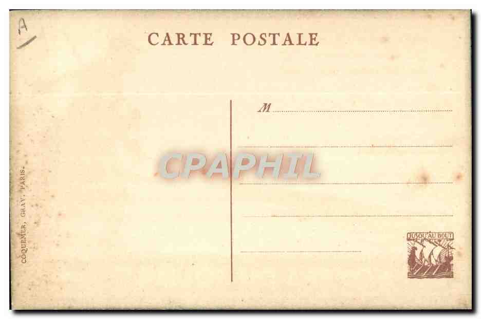 CPA Militaria Les Foyers du soldat Union Franco-americaine YMCA — Rückseite