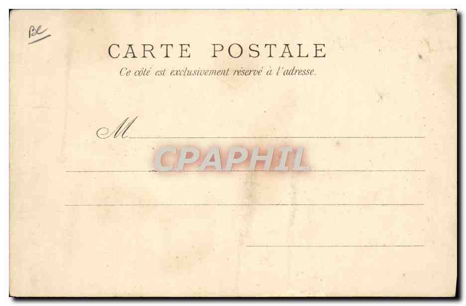 CPA Folklore Attelage Hautes Pyrenees Patre et brebis a la montagne Moutons  — Rückseite