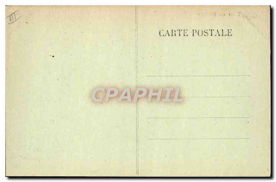CPA Folklore Pyrenees Le pardon — Verso