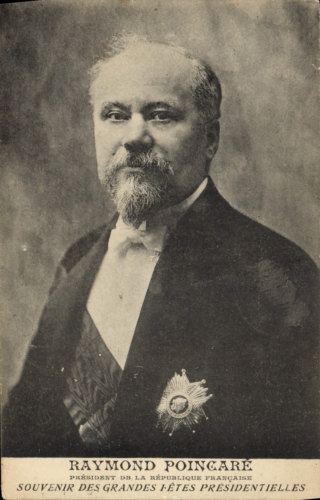 Raymond Poincaré — Präsident der Französischen Republik — Erinnerung an die großen Präsidentenfeiern