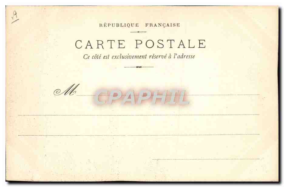 CPA Thiers Mac-Mahon Grevy Carnot Casimir Presidents de la Republique  — Rückseite
