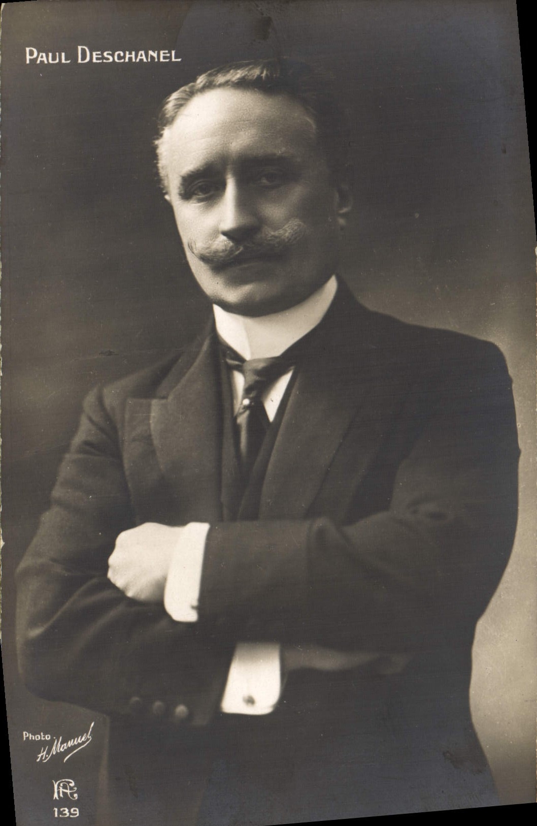 Paul Deschanel — offizielles Portrait — Photo H. Manuel, n°139