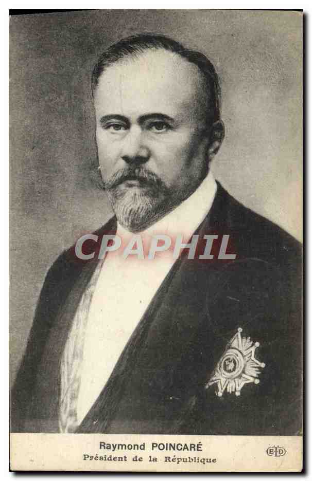 Raymond POINCARE — Präsident der Republik — EFD