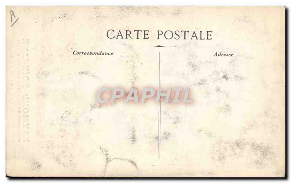 Raymond Poincaré — Präsident der Französischen Republik — Erinnerung an die großen Präsidentenfeiern — Rückseite