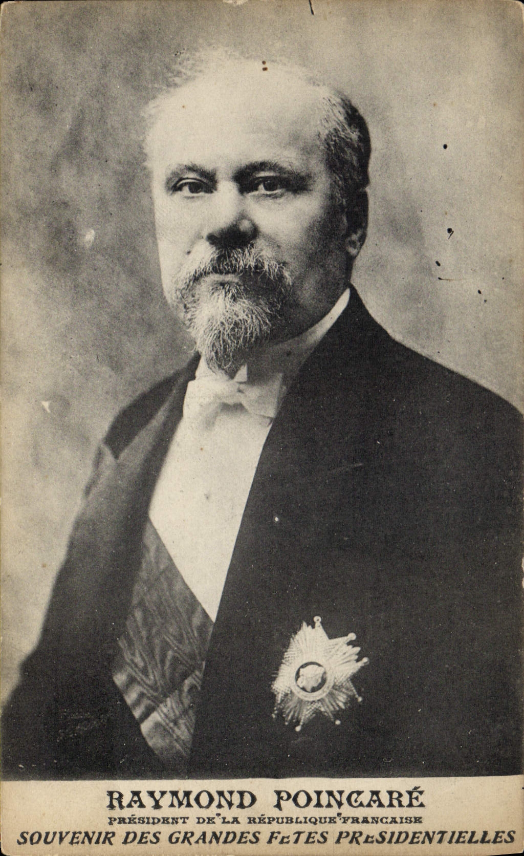 Raymond Poincaré — Präsident der Französischen Republik — Erinnerung an die großen Präsidentenfeiern