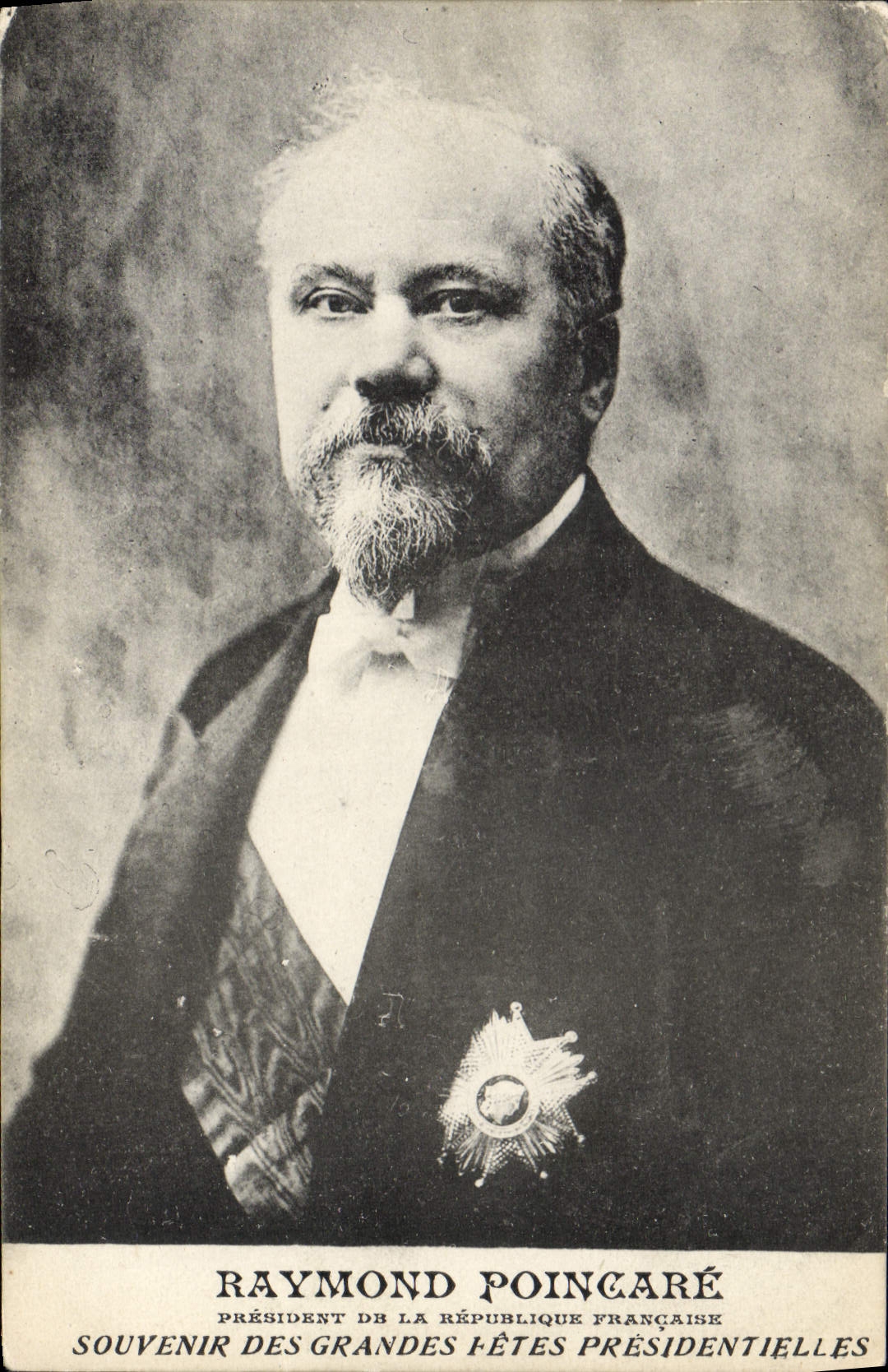 Raymond Poincaré — Präsident der Französischen Republik — Erinnerung an die großen Präsidentenfeiern