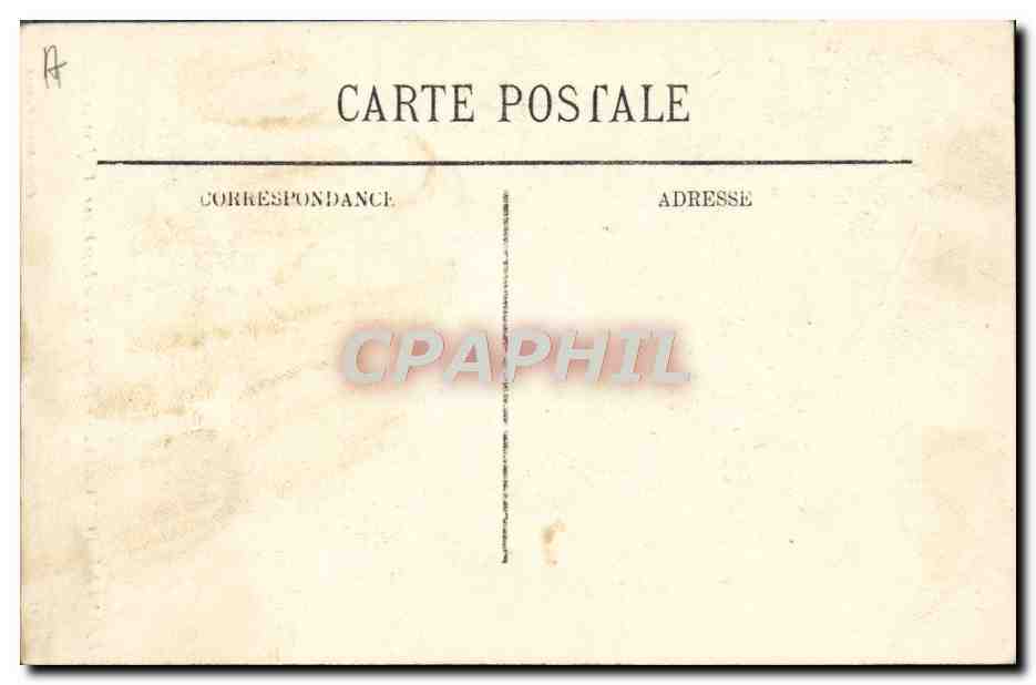 Raymond Poincaré, zum Präsidenten der Republik gewählt — Foto Henri Manuel, 17. Januar 1913 — Rückseite