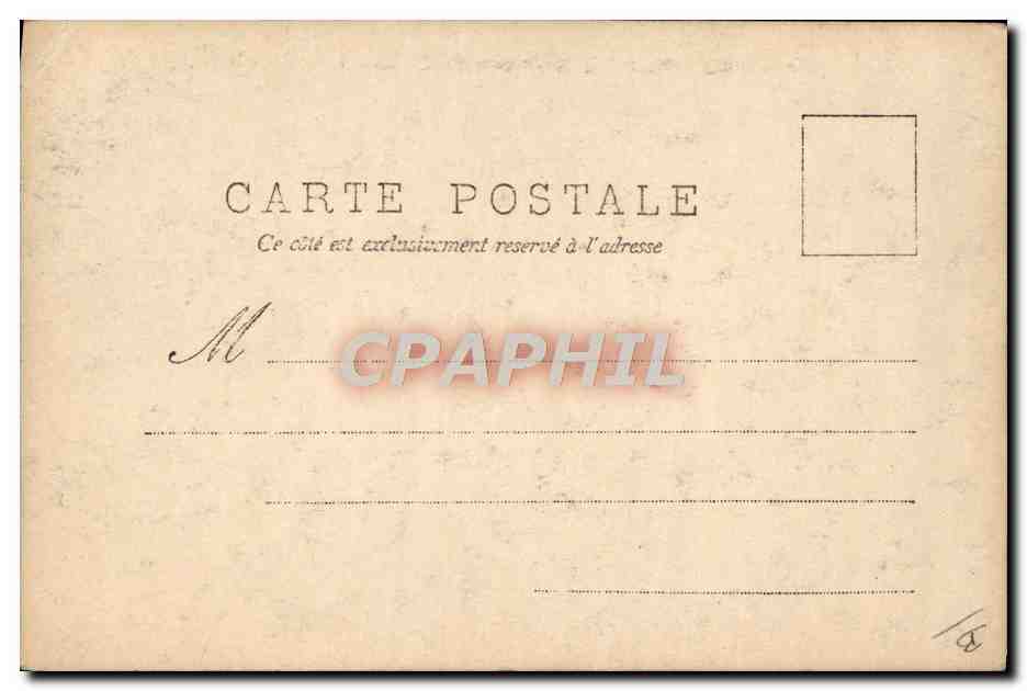 Émile Loubet, Präsident der Französischen Republik — O.E.P. — Verlag der Sammlung Dorante Speroni — Rückseite