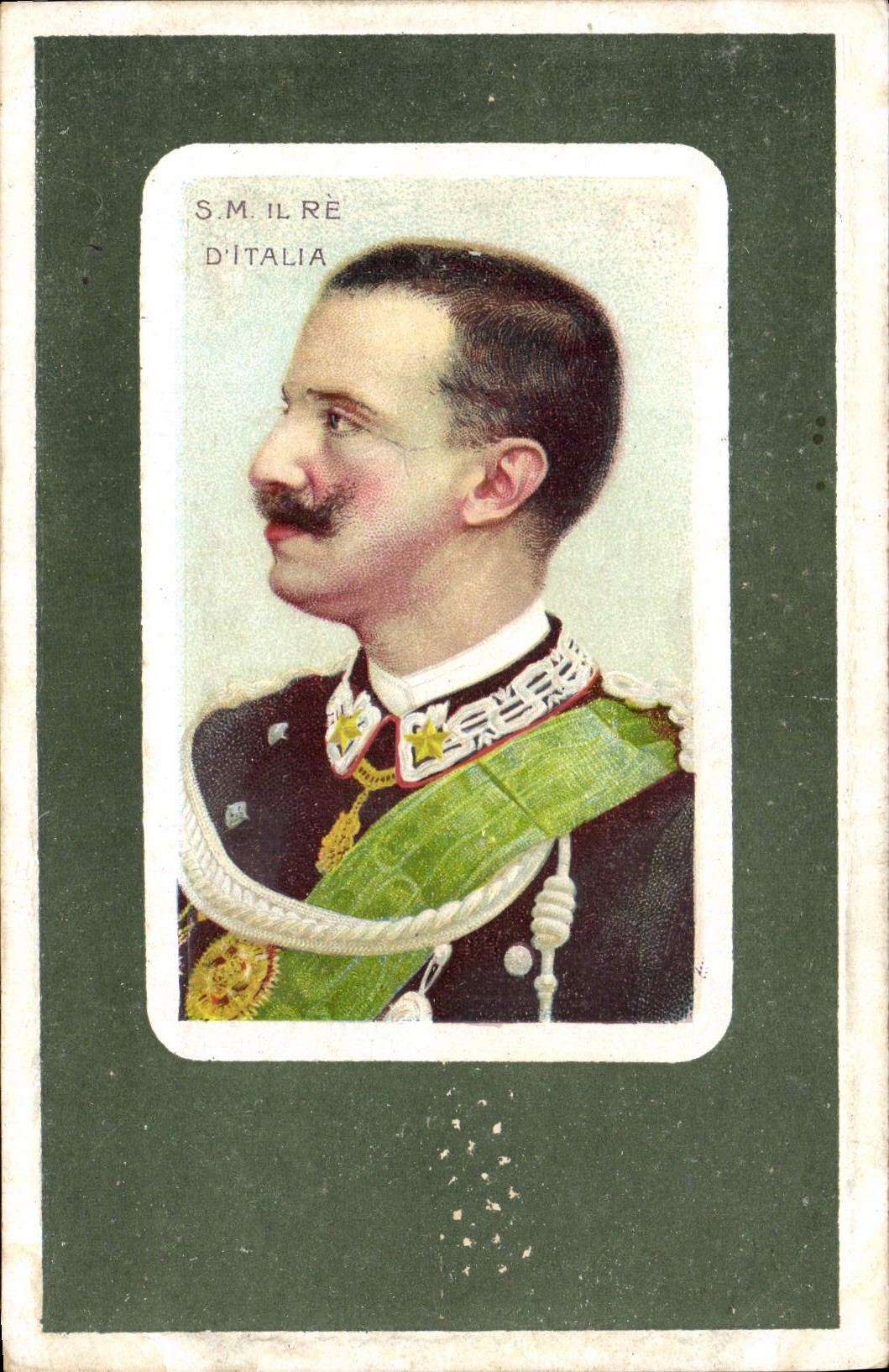 Portrait de S.M. Il Rè d'Italia — Éditeur CPAPHIL, n° 26