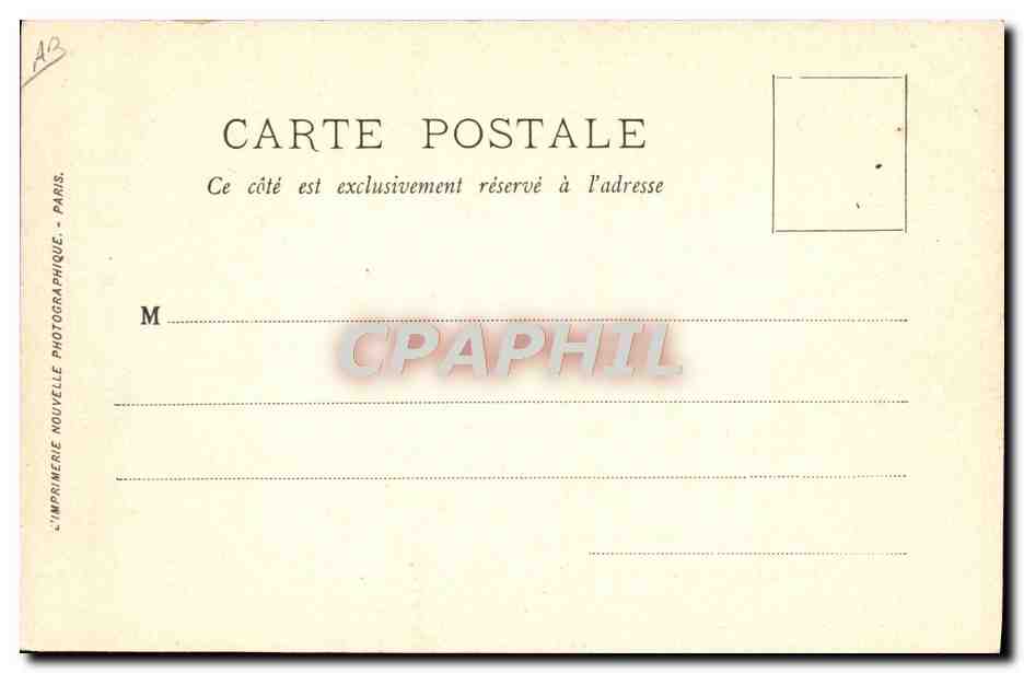 Le Roi et la Reine d'Italie à Paris — Revue de l'État-Major — L.L. — 18 Oct. 1903 — Verso
