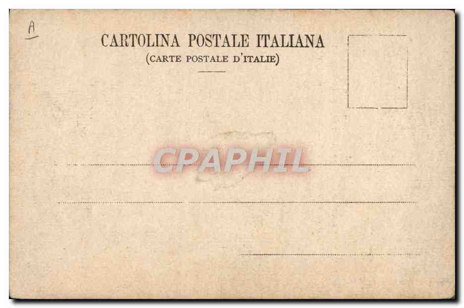 La Balia Maddalena Cinti — S.A.R. la Principessina Jolanda, Margherita di Savoia — Cartolina Postale Italiana — Reverso