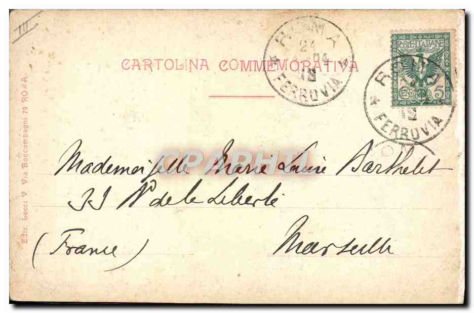 CPA Loubet Vittorio Emanuele — Reverso