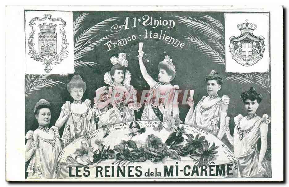 Les Reines de la Mi-Carême — À l'Union Franco-Italienne — Édition Française (A.M.L.)