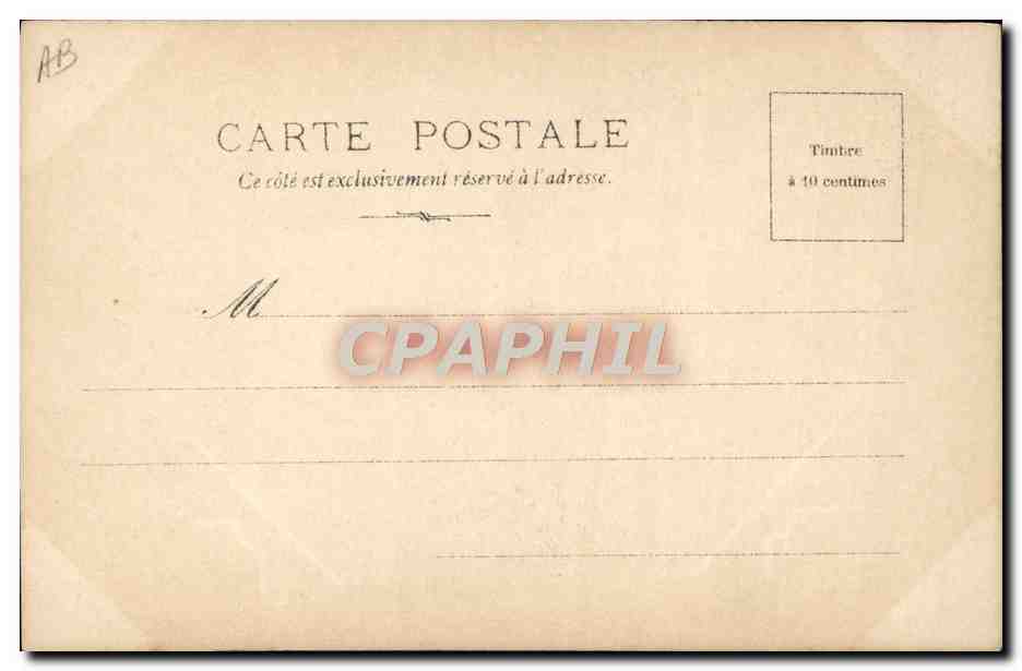Reine Mère d'Italie — portrait en costume royal — S.I.P. Paris, 33e série n°18 — Verso