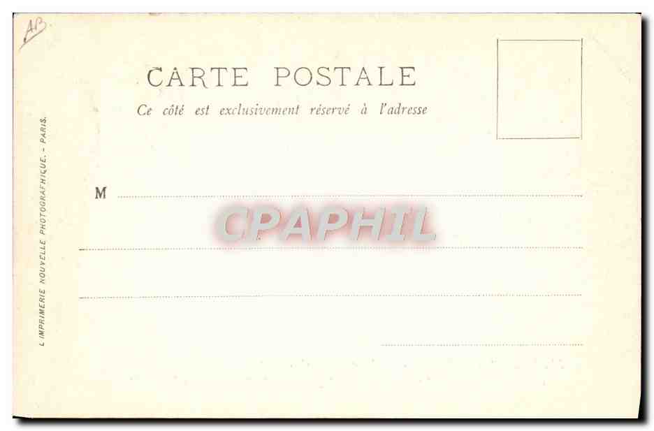 Arrivée du Roi et de la Reine d'Italie à Paris — Rambouillet — LL. — Reverso