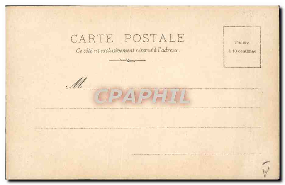 Reine d'Italie — portrait en costume royal — S.I.M. Paris, série n°7 — Verso