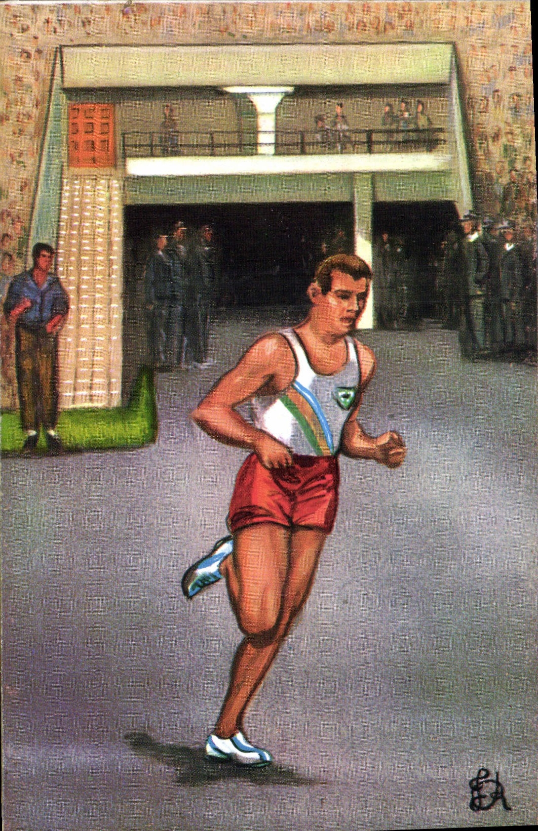Athlète en course — Marathon — Olympic Flash N°4