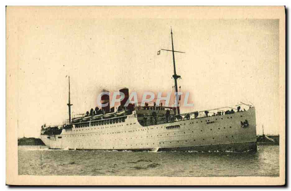 S.S. « CANADA » — navire de la Fabre Line — éditeur inconnu, n° de série non visible