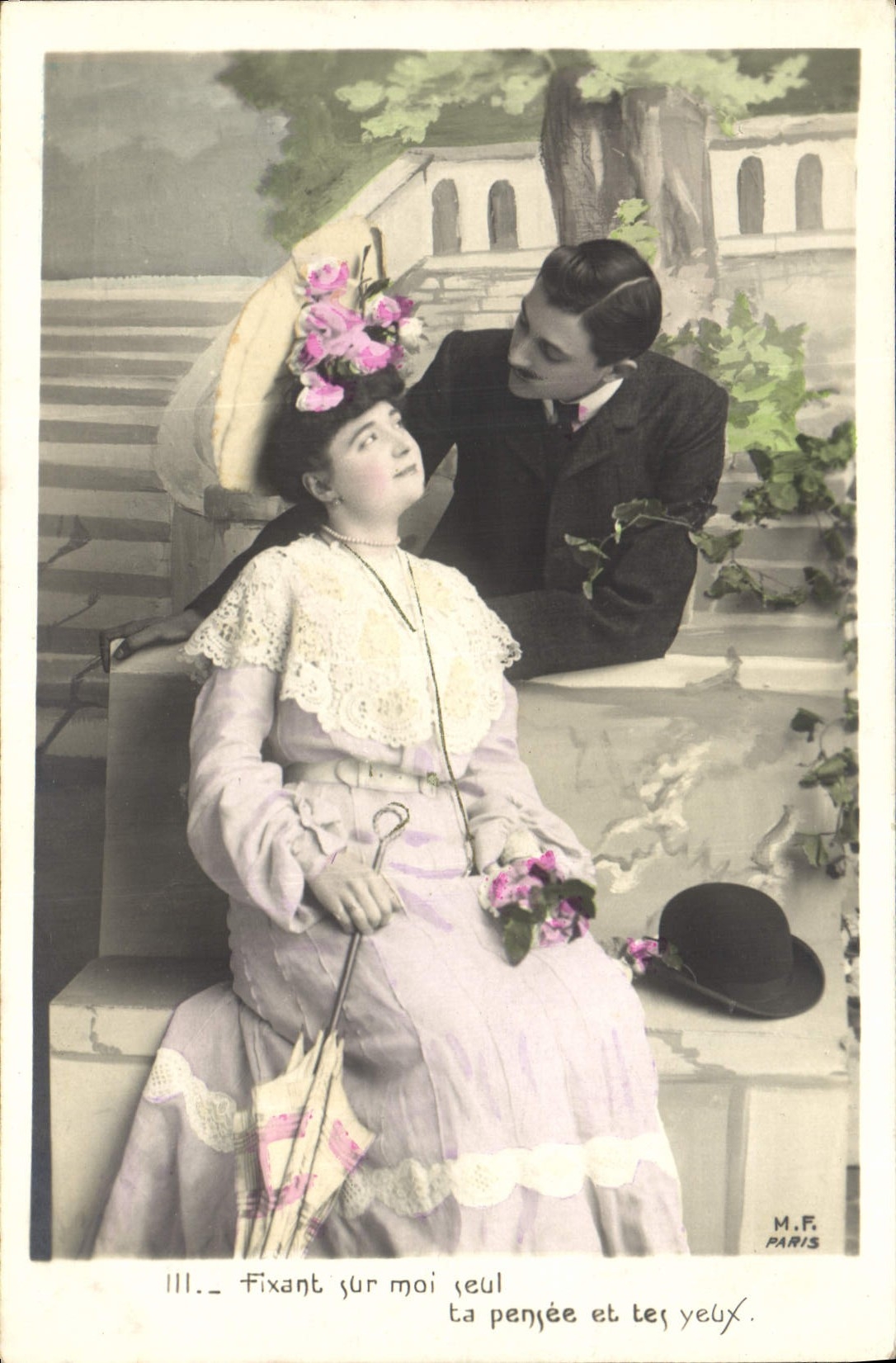 CPA Fantaisie Femme 