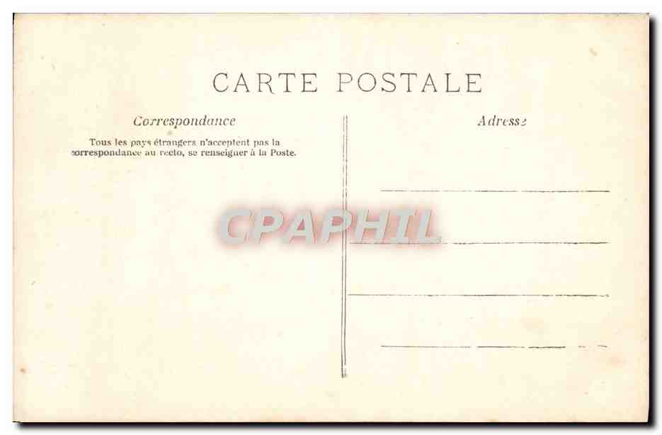 Couple amoureux — scène romantique — éditeur non identifié — Verso