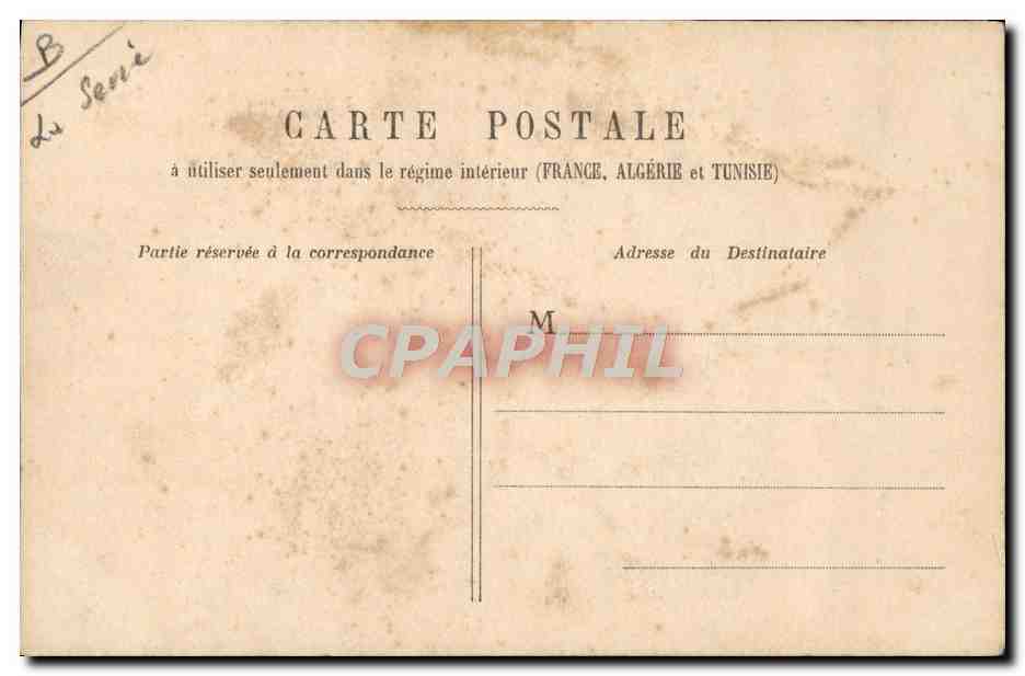 CPA Fantaisie Femme Vin — Rückseite