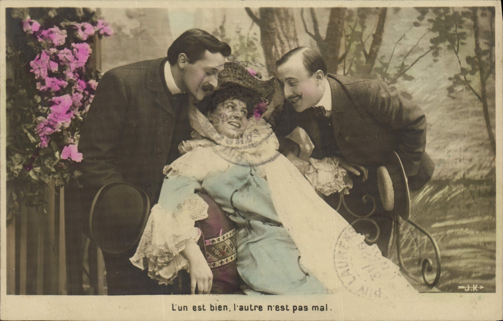 CPA Fantaisie Femme 