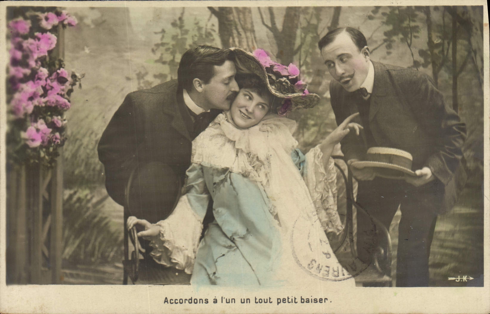 CPA Fantaisie Femme 