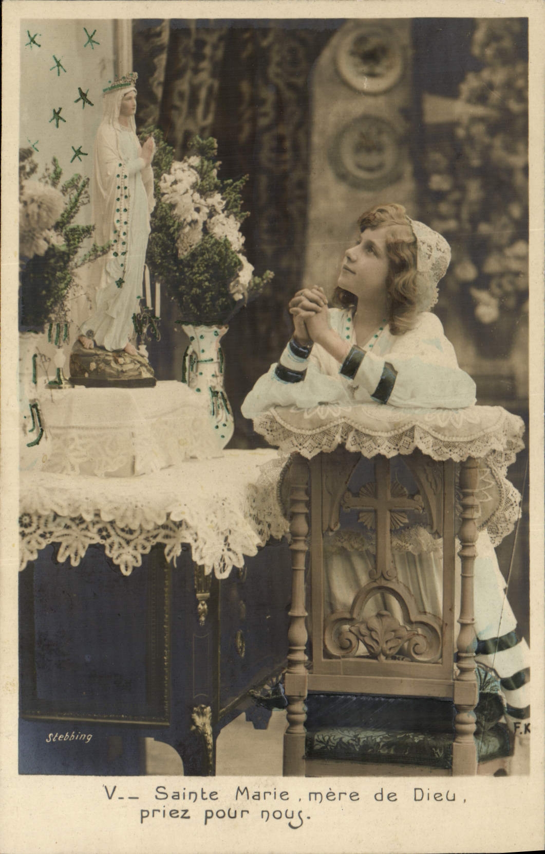 CPA Fantaisie Enfant Sainte Marie 