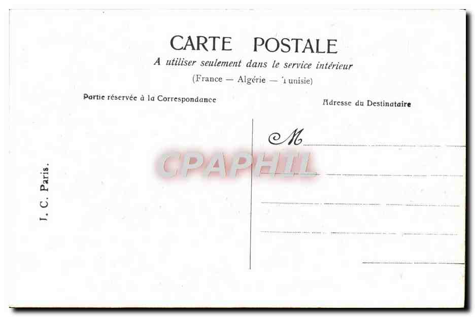CPA Fantaisie Femme Le premier aveu — Rückseite