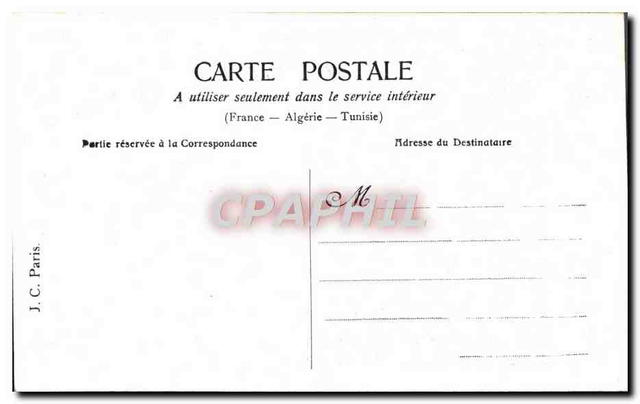 CPA Fantaisie Femme Le premier aveu — Rückseite