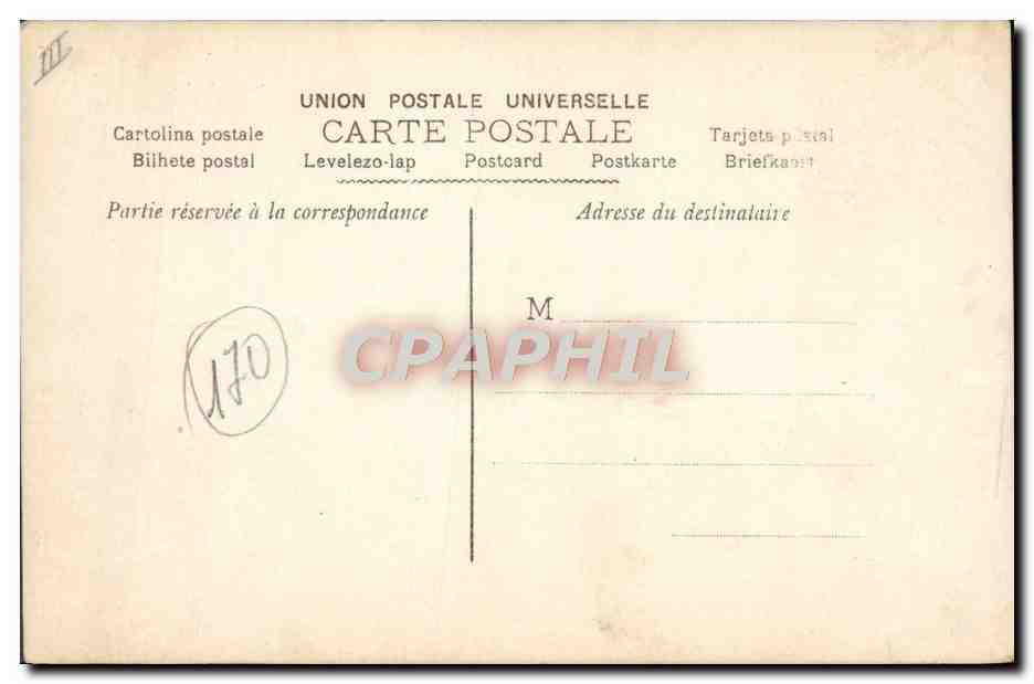 CPA Fantaisie Femme Marie Prenom — Rückseite