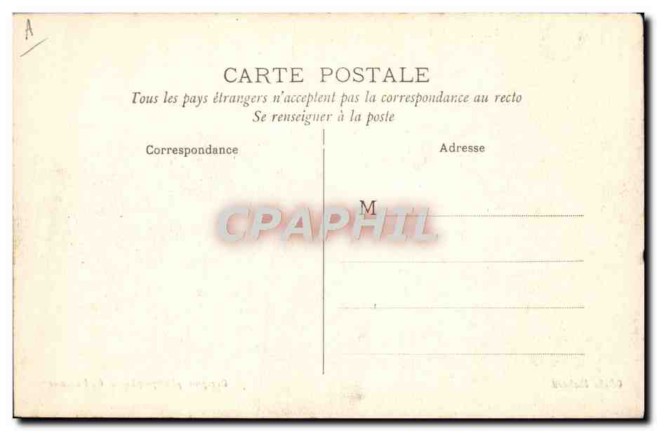 Madagascar — Comment on fait voyager les Autruches — Comptoir photographique G. Bodemer — Verso