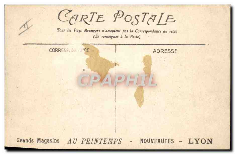 CPA Fantaisie Illustrateur Pays-Bas Folklore Hollande Mad Hermet Moulin a vent Chien — Rückseite
