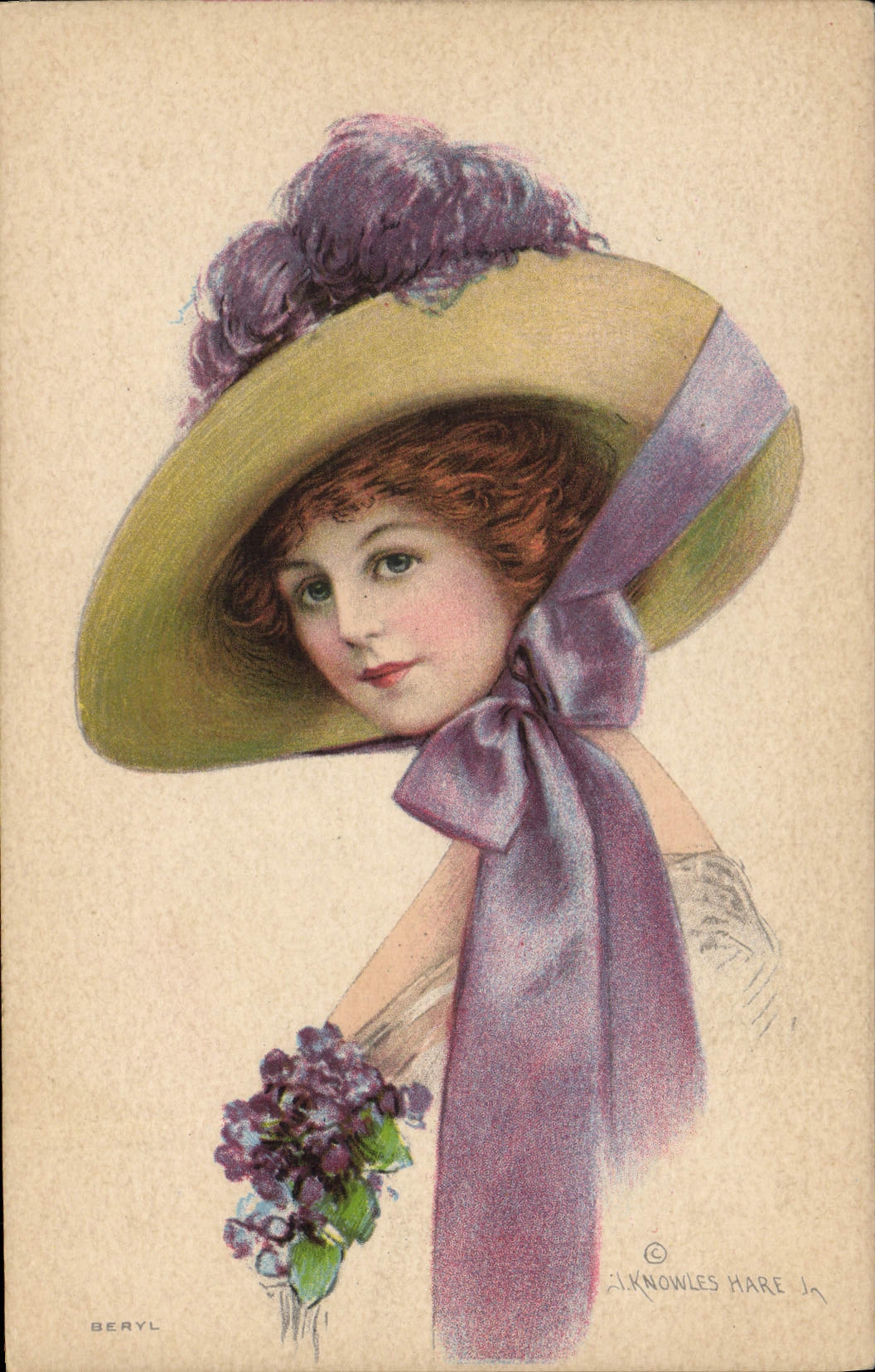 CPA Fantaisie Illustrateur Paul Heckscher 