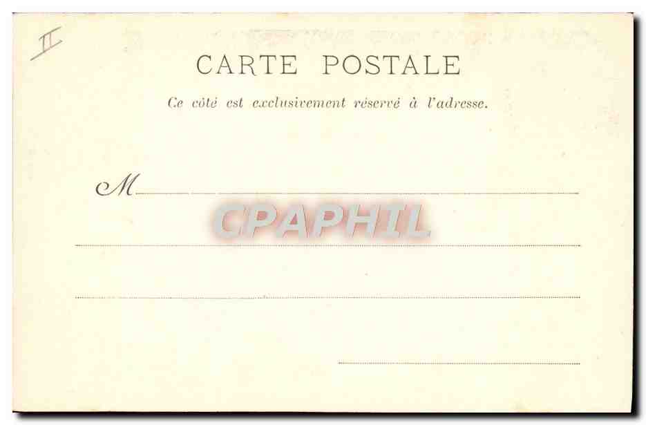 CPA Fantaisie Illustrateur Les contes de Perrault La belle aux cheveux d'Or  — Rückseite