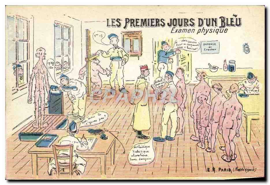 Die ersten Tage eines Blauen — Körperuntersuchung — E.R. Paris (n°15)