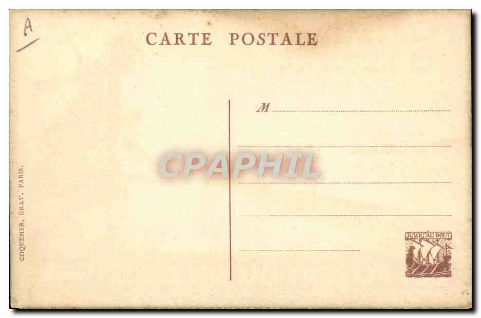 CPA Militaria Les foyers du soldat Union Franco-americaine YMCA — Rückseite