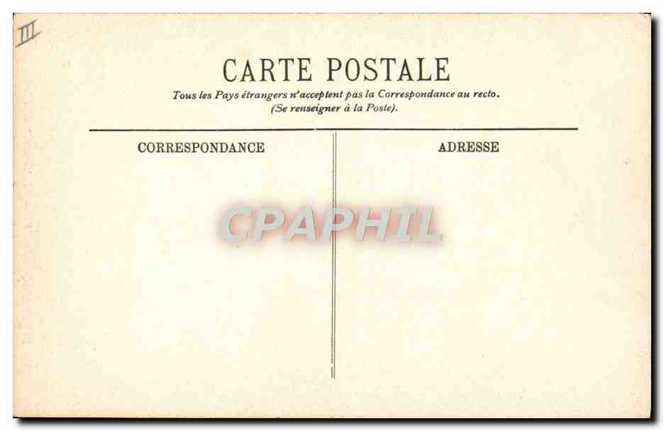 CPA Folklore Types d'Auvergne Le gouter  — Verso