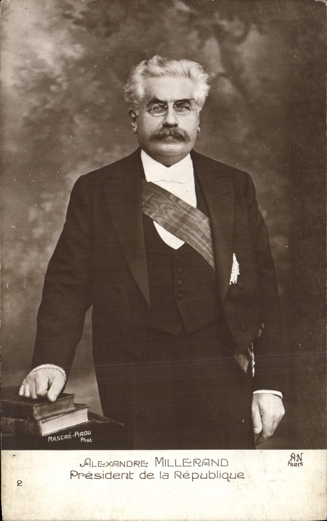 Alexandre Millerand — Président de la République — Mascre-Pirou, Paris