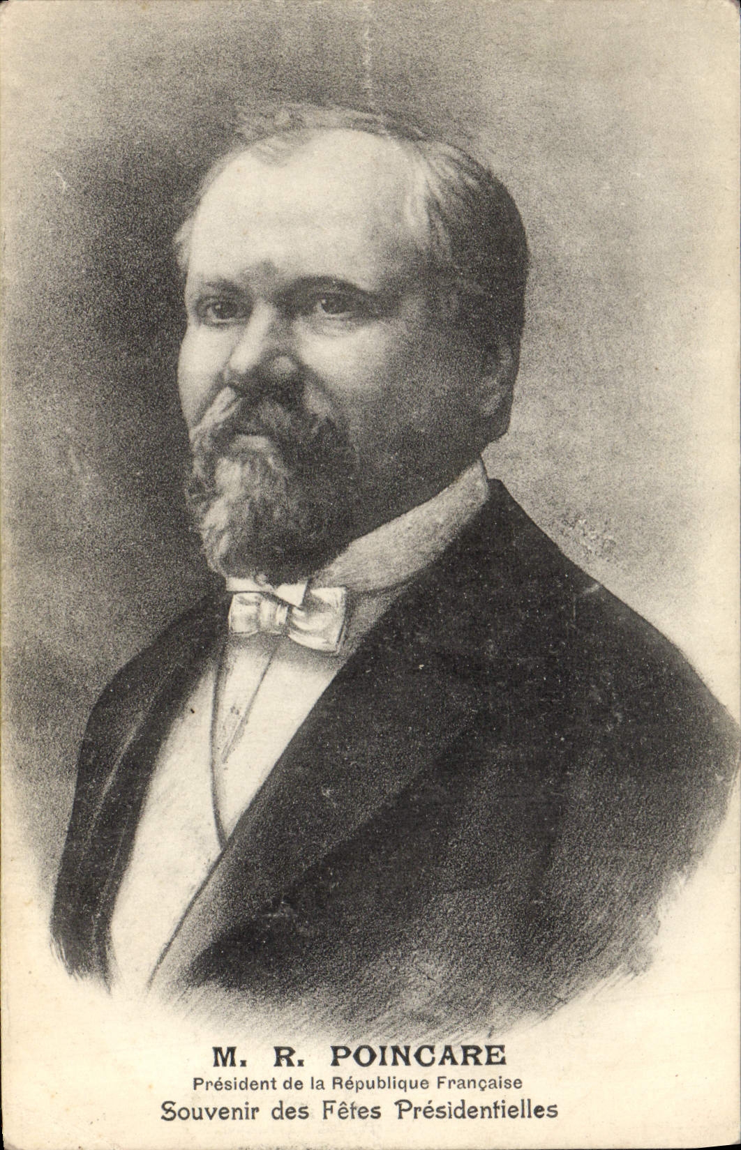 M. R. Poincaré — Président de la République Française — Souvenir des Fêtes Présidentielles
