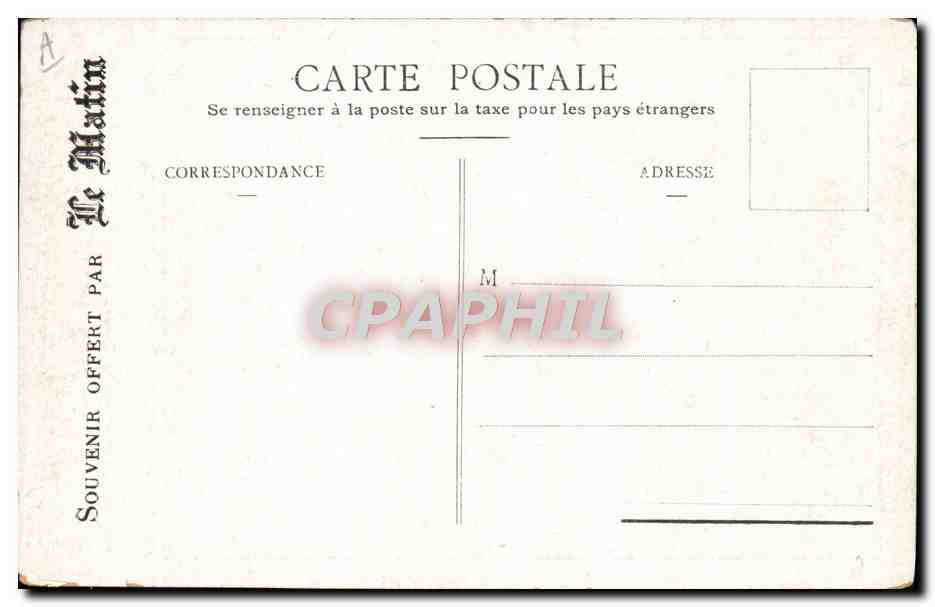 Armand Fallières — Président de la République Française — Photocrom Lyon, Ed. Soule, rep. Toulouse — Reverso