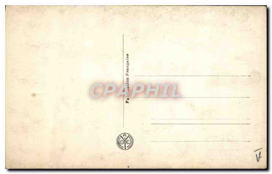 Alexandre Millerand — Président de la République — Mascre-Pirou, Paris — Verso