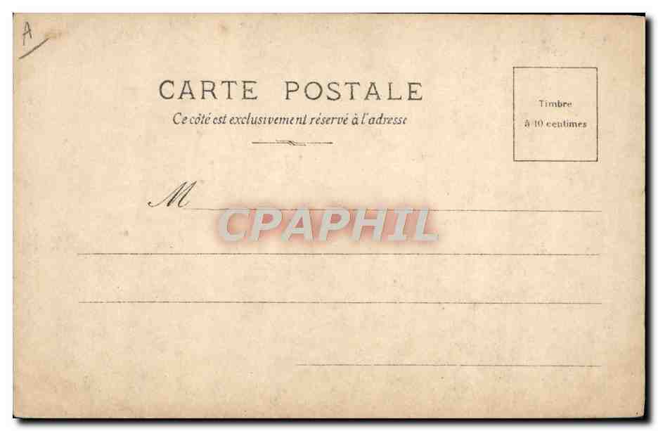 Loubet Président de la République Française — portrait encadré de lauriers — éditeur A. SÉNÉ N° 119 — Verso